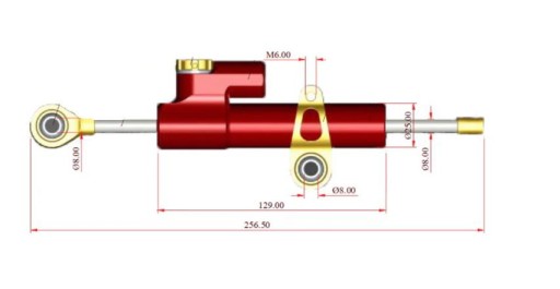 AMORTYZATOR SKRĘTU OHLINS HYPERPRO LSL TOBY WP