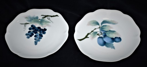 ROSENTHAL 2 talerze Madeleine Pate sur pate r 1907