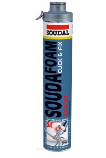 PIANKA MAXI CLICK AND FIX SOUDAL 870ML 12 Sztuk