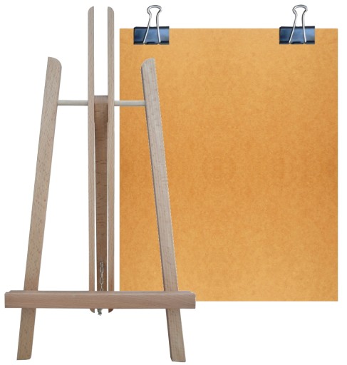 SZTALUGA STOŁOWA DREWNIANA 52cm RYSOWNICA SZTALUGI
