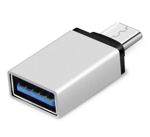 Adapter TYP-C wtyk TYPE C - gniazdo USB a OTG