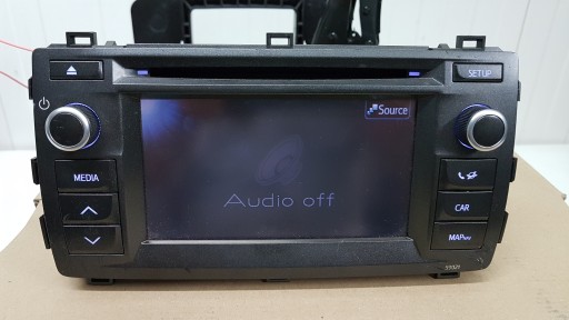 AURIS II 12-15 WYŚWIETLACZ MONITOR RADIO CD MP3