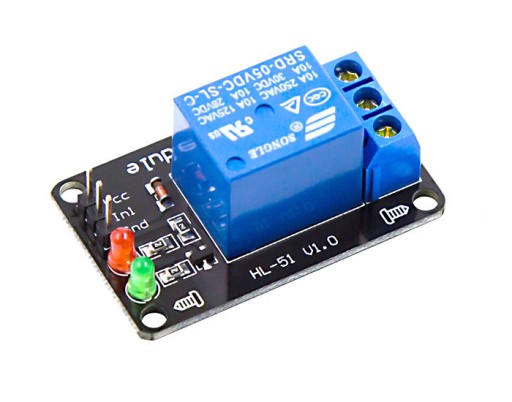 Przekaźnik 5V Moduł Arduino 10A Low Lo 1 kanałowy
