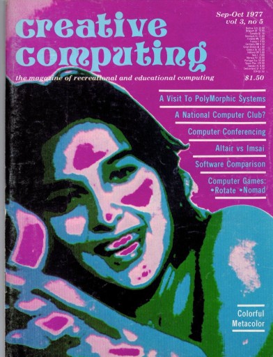 Creative Computing Sep-Oct 1977 vol 3, no 5