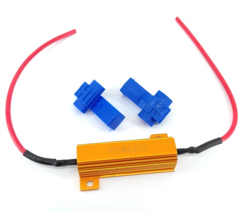 Rezystor - dekoder błędu CANBUS 50W 10 Ohm 12V kasuje błędy