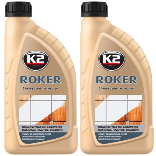 K2 ROKER USUWA KAMIEŃ OSADY KONCENTRAT 1L (2 Szt.)