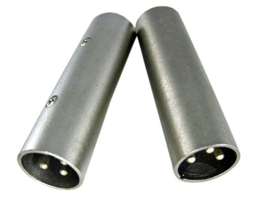 adapter beczka łącznik wtyk / wtyk 3 pin XLR