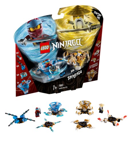 LEGO NINJAGO 70663 Spinjitzu Nya & Wu