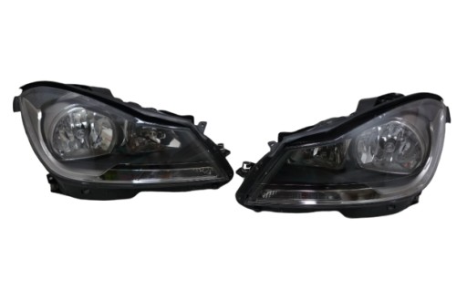 Lampy Mercedes C Klasa W204 LIFT Zwykłe H7 Nowe