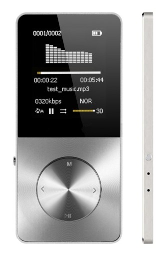 MP4 Ravo T1 srebrny 16 GB