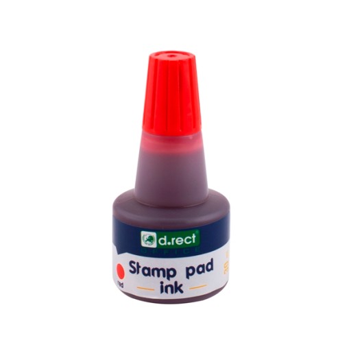 TUSZ DO PIECZĄTEK stempli 30 ml czerwony