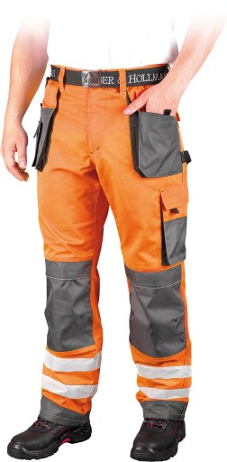 SPODNIE ROBOCZE ODBLASKOWE FORMEN LH-FMNX-T 52