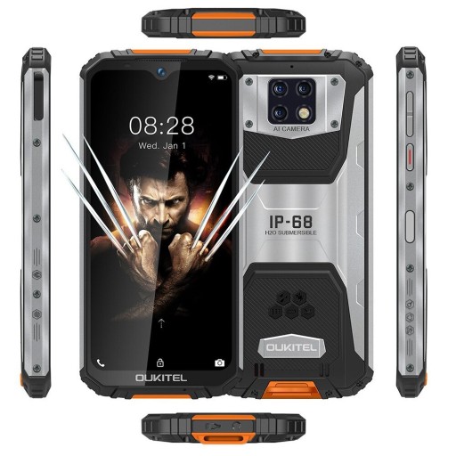 Smartfon Oukitel WP6 6 GB / 128 GB pomarańczowy