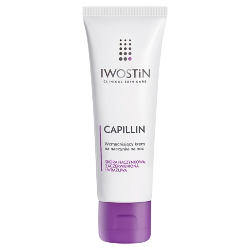 Iwostin Capillin Wzmacniający krem na naczynka na noc, 40 ml