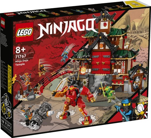 LEGO 71767 Ninjago - Dojo ninja w świątyni 1394 elementów NOWE Oryginalne