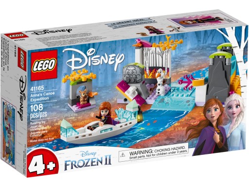 LEGO Disney 41165 Spływ Kajakowy Anny Frozen Kraina Lodu Olaf 108 klocki 4+