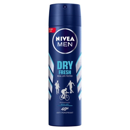 Nivea Men Dry Fresh antyperspirant w sprayu 150 ml