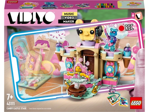 LEGO VIDIYO 43111 Candy Castle Stage USZKODZONE OPAKOWANIE