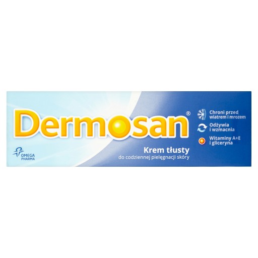 DERMOSAN Krem tłusty do pielęgnacji skóry 40g