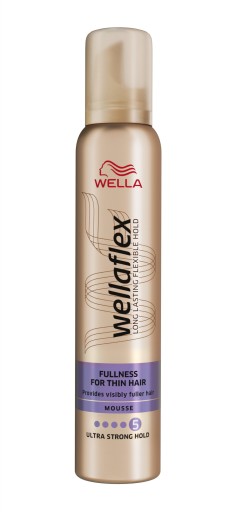 Wella Wellaflex Fullness ultra mocne wzmocnienie piankowego utwardzacza do delikatnych włosów