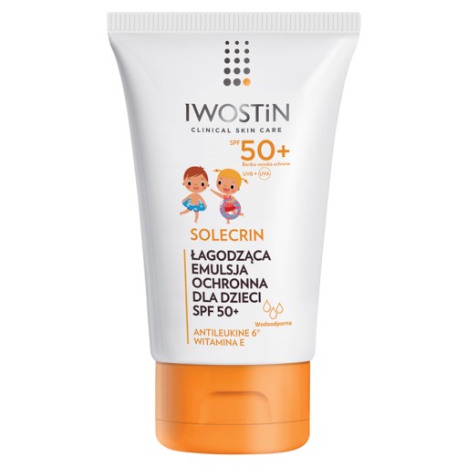 Emulsja na słońce Iwostin Solecrin 50 SPF 100 ml 100 g