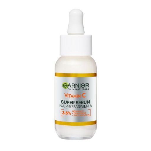 Garnier serum do twarzy na przebarwienia z witaminą C i niacynamidem