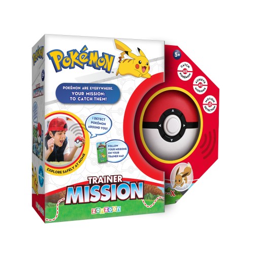 Gra interaktywna Zanzoon Pokemon Trainer Mission