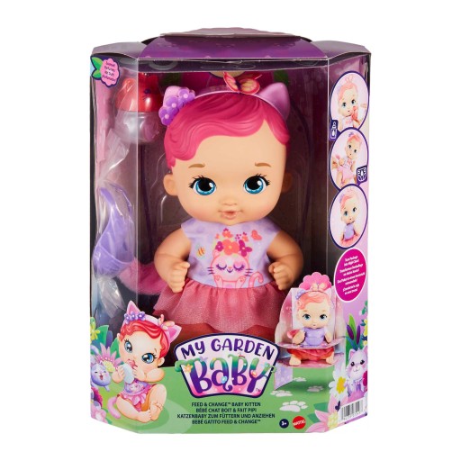Lalka My Garden Baby urocza lalka bobasek kotek akcesoria, ZA5126 CZ