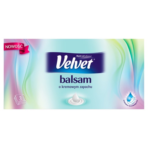 Chusteczki higieniczne zapachowe Velvet 3 warstwy 70 szt.