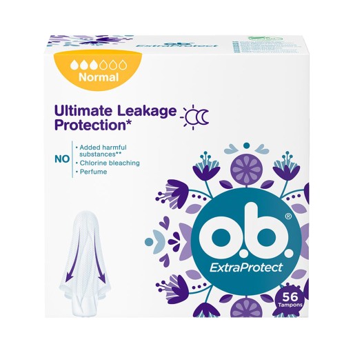 o.b. ExtraProtect tampon 56szt (W) P2