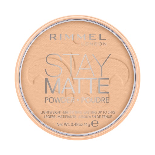 Puder prasowany Rimmel Stay Matte Warm Beige 14 g