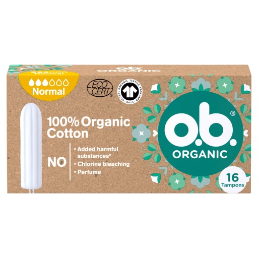 o.b. Organic Normal tampony 16 sztuk