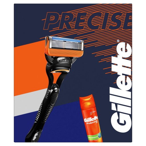 Gillette Zestaw Fusion5 maszynka + żel do golenia