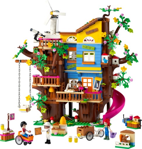 KLOCKI LEGO Friends 41703 Domek na Drzewie Przyjaźni Zestaw Duży i Fajny