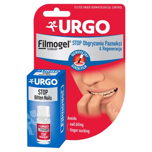 Urgo Stop Obgryzaniu Paznokci & Regeneracja 9 ml GORZKI PALUSZEK
