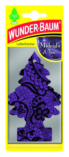 WUNDER-BAUM Papierowy zapach samochodowy Midnight