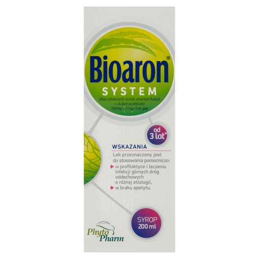 Bioaron System (Bioaron C) syrop 200 ml 31.08.2025r.