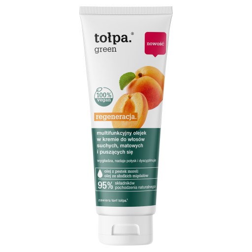 TOŁPA Mult. olejek w kremie do włosów suchych matowych i puszących 125 ml