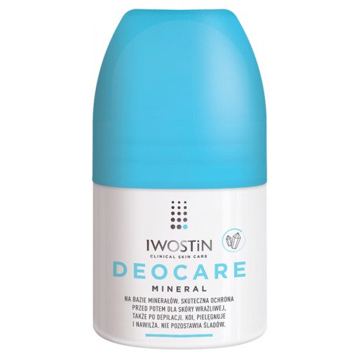 IWOSTIN DEOCARE Mineral roll-on 50 ml KRÓTKI TERMIN WAŻNOŚCI