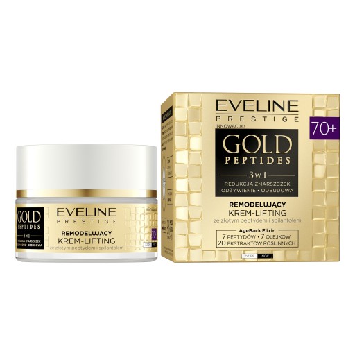 Eveline GOLD PEPTIDES KREM 70+REMODELUJĄCY