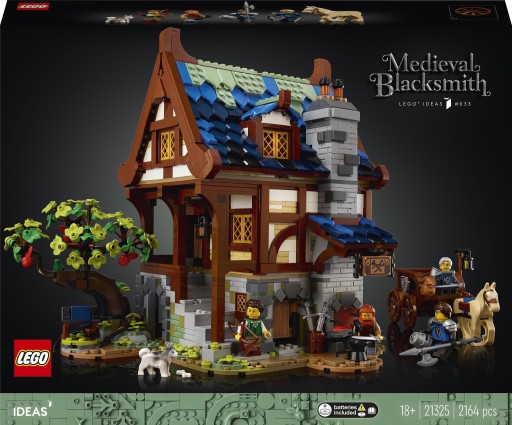 LEGO Ideas 21325 Średniowieczna kuźnia SZYBKA WYSYŁKA!