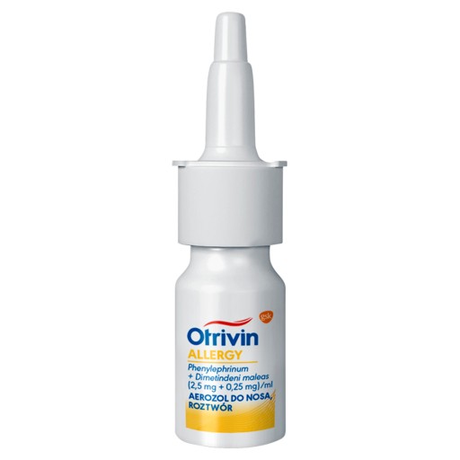 3x Otrivin Allergy, Aerozol do nosa, 15 ml (45ml)