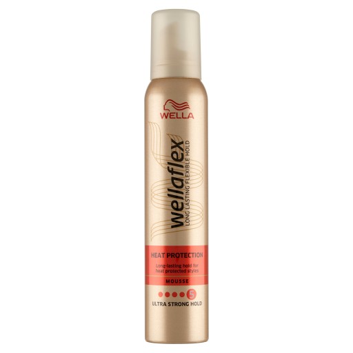Pianka do włosów Wella Wellaflex 5 Heat Protection 200 ml