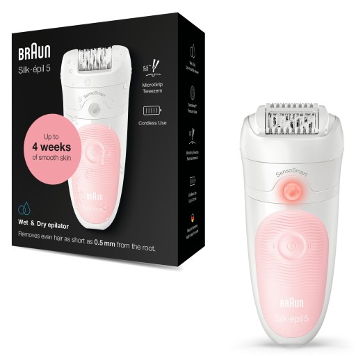 Depilator BRAUN Silk-Epil 5 SensoSmart na mokro i sucho