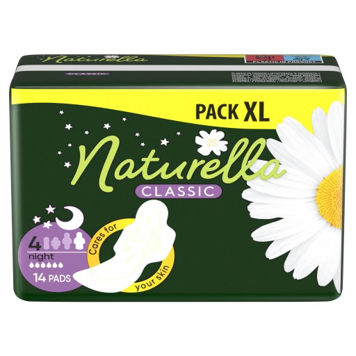 Podpaski NATURELLA CLASSIC NIGHT - 14szt.