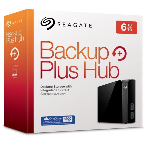 Dysk twardy Seagate Backup Plus Hub 6TB SATA 3,5