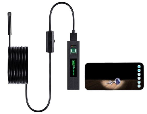 Kamera endoskopowa Tracer HardWire 5M 7MM LED USB