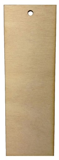 Zakładka zakładki do książki ze sklejki decoupage