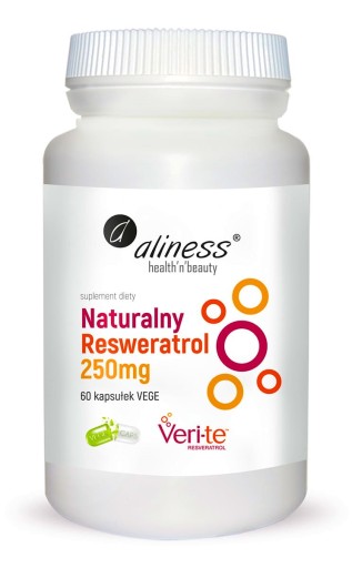 ALINESS Naturalny RESWERATROL resveratrol 250mg