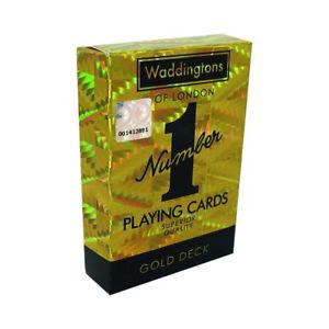 Karty do gry Waddingtons Gold 55 Listków, 100%plas